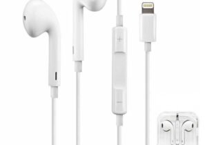 AURICULARES S/GOMITA EN CAJITA DE ACRÍLICO PARA IPHONE - MODORWY MD1105