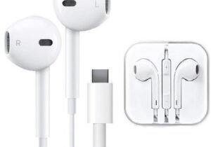 AURICULARES S/GOMITA EN CAJITA ACRÍLICO CONEXIÓN TIPO C - MODORWY MD1104