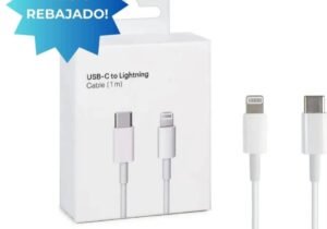 Cable USB Tipo C a Lightning 1 mt