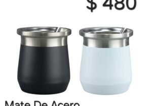 Mate De Acero Inoxidable 200ML