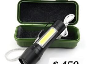 Linterna tactica + Valija