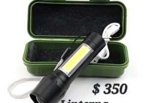 Linterna tactica + Valija