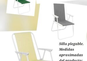 Silla plegable Lisa  50 x 46 x 76 cm