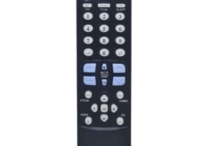 CONTROL REMOTO TV UNIVERSAL F-2100 NEGRO