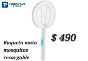 Raqueta mata mosquitos recargable