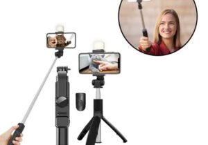 Palo-tripode para Selfie-retractil