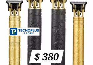 Patillera de plastico dorada