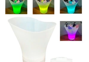 HIELERA C/ LUZ Y PARLANTE 7 L