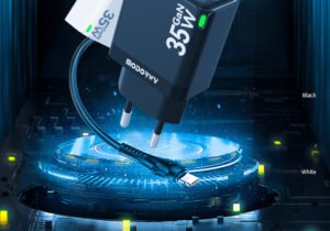 CARGADOR FICHA MODORWY MA3126 DOBLE SALIDA 35W GAN TIPO C