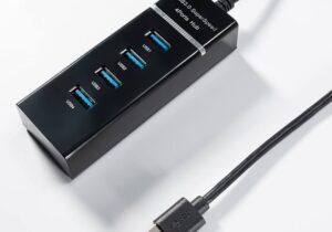 HUB USB 4 PUERTOS 3.0 ALTA VELOCIDAD