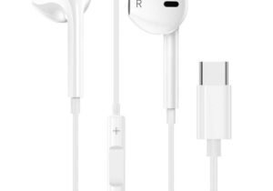 AURICULARES CON MANOS LIBRES USB-C TIPO C EARPOD CALIDAD PREMIUM COMPATIBLE IPHONE 15 16 17 E-20C